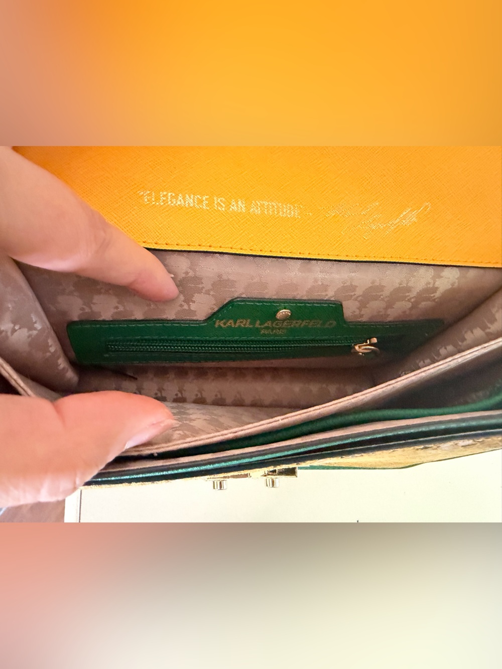 Karl Lagerfeld Paris Maybelle Crossbody Bag - Picture 3 of 9